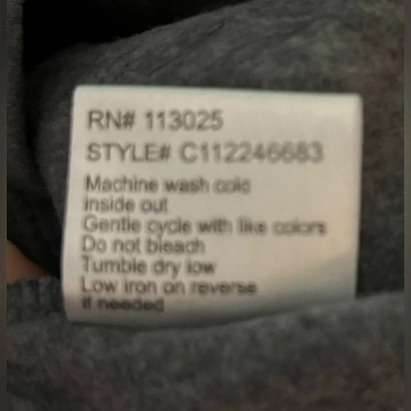 NWT Electric Pink Womens Cropped Distressed Hoody Gray Sm planet mountain solar - Picture 7 of 7